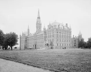 Gesamtansicht, Georgetown University, Washington, D.C., um 1904